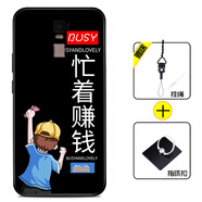 好機(jī)友oppoR7Plus手機(jī)殼oppo R7Plus保護(hù)套o(hù)ppor7splus防摔r7splus全包軟情侶網(wǎng)紅男硅膠女打工人定制 【R7Plus/R7sPlus】忙著賺錢+指環(huán)+掛