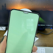 【嚴(yán)選好物】適用蘋果13綠光膜XRXS果綠11鋼化膜iphone14pro手機(jī) 裸片（1片裝） iphone66S白色