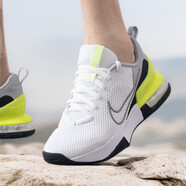 耐克（NIKE）男鞋 25秋新款運動(dòng)鞋AIR MAX氣墊緩震休閑鞋耐磨透氣跑步鞋 AIR MAX/可視氣墊/白/熒光黃 42.5 (內長(cháng)270mm)