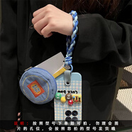 迅炫格子英文適用小米14pro手機殼13ultra立體M豆12s零錢(qián)包斜挎12x女11青春版10s至尊紀念版cc9卡通8se B白色-藍格子GH7976+四個(gè)立體彩 小米CC9美圖定制版