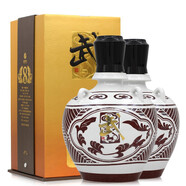 武酒甘肅酒 武酒壇藏八年壇藏八號(hào)濃香型禮盒裝白酒 52度 500mL 2瓶 白酒