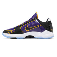 NIKE買手代購耐克Kobe 5男士科比5代戰(zhàn)靴湖人紫金配色緩震籃球鞋 CD4991-500 40