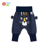 貝貝怡【官方發(fā)售】男女童裝褲子秋冬PP褲親膚保暖可愛(ài)動(dòng)物印花