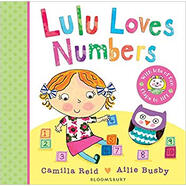 Lulu Loves Numbers 露露系列 露露愛(ài)數(shù)字 低幼英語(yǔ)啟蒙認(rèn)知紙板書
