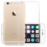 拓蒙 蘋果手機(jī)殼硅膠iPhone全包防摔防滑保護(hù)套透明軟殼 適用于 蘋果6plus/6splus 全包透明軟殼+指環(huán)扣