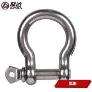 欣達 傘繩手鏈配件DIY 金屬鋼扣 自制手工卡扣 打火石戶(hù)外插扣 弧形扣