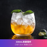 LISM創(chuàng  )意雞尾酒杯組合套裝柯林杯mojito莫吉托杯子玻璃海波長(cháng)島冰茶杯 思慕雪杯 330ml