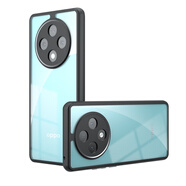 麥阿蜜 適用OPPO A3 Pro手機殼OPPO A3 Pro保護套透明防摔殼鏡頭防摔磨砂背板親膚手感防指紋防摔手機殼 透明背板 OPPO A3 Pro 奇甲磨砂膚感手機殼【配保護膜】