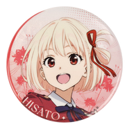 BOOMCOMIC 暴蒙正版莉可麗絲彼岸花系列拉絲銀蔥徽章 錦木千束井上瀧奈官谷 錦木千束款