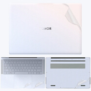 逐訊榮耀MagicBook Pro 14/Art14貼紙X14/X16Plus 2025款電腦貼膜14Pro2023外殼膜V14筆記本外殼保護(hù)膜 透明星光磨砂（建議貼銀色/白色機(jī)子） ABCD面