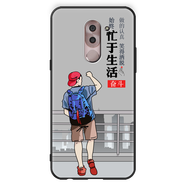 唯美納 華為榮耀暢玩6x手機殼bln-TL10硅膠軟殼BLN-AL10保護(hù)套華為榮耀6X5.5女款 奮斗男孩-關(guān)注店鋪配 指環(huán)+掛繩S 榮耀6X(BLN一AL40)