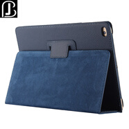 倍技適用蘋果平板ipadAir2保護套A1566A1567A1474A1475休眠皮套外殼9.7英寸 Air/Air2 通用 深藍