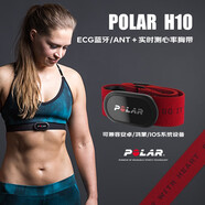 博能（polar）H10 心率帶精準(zhǔn) ECG心電圖原理專業(yè)實時運動心率胸帶藍(lán)牙/ANT＋ M-XXL心跳紅