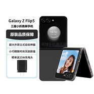 SAMSUNG三星zflip4 zflip5小折疊屏港版美版韓版手機(jī)zflip6庫(kù)存機(jī) z flip5云影灰 8+512G 美版 單卡 曬單送頭