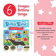 【官方旗艦店】澳洲原版dittybird發(fā)聲書(shū) ditty bird繪本 英語(yǔ)兒歌童謠 DB 早教啟蒙ins 【充電款】Children's Song 英文童謠