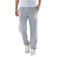 拓營(yíng)者束口運動(dòng)褲男士休閑褲寬松長(cháng)褲秋冬新款針織棉跑步褲收口小腳褲加厚加絨運動(dòng)衛褲保暖棉褲 淺灰色 XXL-加厚不倒絨