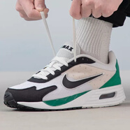 耐克（NIKE）男鞋2025新款夏季AIR MAX SOLO氣墊運動鞋緩震跑步鞋休閑鞋 DX3666-102白色黑綠 42