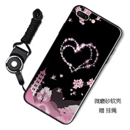 馳漢牌 適用蘋果7/8手機(jī)殼iPhone8/7plus保護(hù)套全包防摔磨砂個性可愛文字潮男女卡通軟殼 兩心相依 蘋果7Plus/8Plus通用