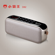 小霸王Subor 老人收音機藍(lán)牙音箱U盤播放器音響影響廣場舞低音炮 土豪金 官方標(biāo)配