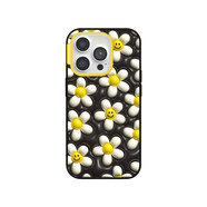 PopSockets【黑夜浪漫·手機(jī)殼】PopSockets泡泡騷手機(jī)支架氣囊伸縮防摔手機(jī)殼 勃艮第紅 蕾絲 雛菊 黑白棋盤 雛菊氣球 iPhone 15 Plus