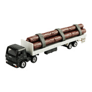 多美（TAKARA TOMY）879541 日本TOMY多美卡合金小汽车模型玩具125号伐木材运输长卡车