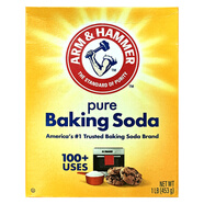 艾禾美（ARM&HAMMER）美國進(jìn)口小蘇打粉BakinSoda斧頭蔬果清洗多用途清潔劑廚房去油污 ARM&HAMMER食用小蘇打453g*2盒