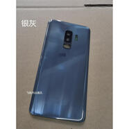 三星S9+電池蓋G9600中框G9650玻璃后蓋G965F后殼G960金屬邊框 s9+銀灰后蓋送鏡框