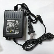 舒爾SHUREPS24CHN 12V PGX24SLX24BLX288無線麥克風(fēng)話筒240V電源 扁插