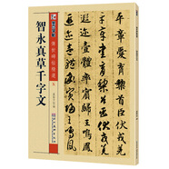 墨點(diǎn)字帖 智永真草千字文 初學(xué)者毛筆字草書入門 毛筆草書字帖傳世碑帖精選