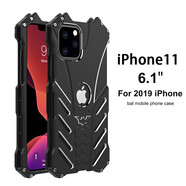 龍豈iPhone11手機殼ip11pro保護套全包防摔金屬邊框定制鋼鐵俠蝙蝠俠蘋(píng)果11ProMax夏天散熱外殼新款男 iPhone11-蝙蝠俠-黑色