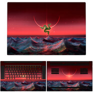 雷蛇Razer靈刃15電腦貼紙標(biāo)準(zhǔn)版精英版機身炫彩貼膜15.6英寸筆記本外殼保護膜 款式15 AC面