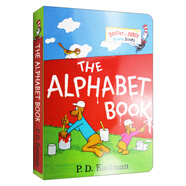 The Alphabet Book 英文原版繪本 蘇斯博士 字母表 啟蒙兒童學(xué)習(xí)英語圖畫書 英文版 紙板書