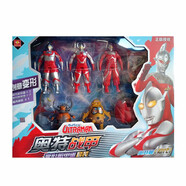 錦江奧特曼玩具套裝杰克初代賽文泰羅面具關(guān)節超可動(dòng)聲光怪獸人偶 初代-變形機甲蛋套裝