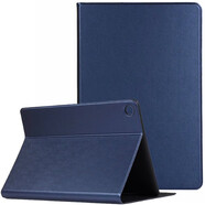 驀越 保護套適用華為M5/M5pro平板套10.8英寸CMR-W09/AL09/W19/AL19皮套 深藍色 保護套+鋼化膜