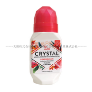 克芮思托美國Crystal天然礦物質無鋁安全66g清爽香體走珠止汗露 石榴 66ml