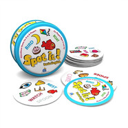 kankeirr海外子聚會桌游卡牌spot it game 發(fā)現(xiàn)它 dobble游戲 基礎(chǔ)英文