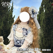 XIERWEILolita連衣裙優(yōu)雅cla系長款洛麗塔洋裝裙裙子 【現(xiàn)貨掉落】花丸 S