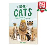 A Book of Cats 英文原版 貓科之書 在家了解世界各地的貓科動物 英文版 進口英語原版書籍