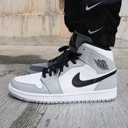 耐克（NIKE） JORDAN 1 AJ1 喬1男子高幫籃球鞋 554724 煙灰554724-092 46