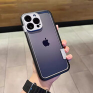 御舵撞色硅膠邊框散熱保護套適用iphone16promax蘋果15PlusXR78手機殼 黑色 iPhone6/6S【邊框】