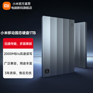 小米移動(dòng)固態(tài)硬盤1TB SSD電腦移動(dòng)硬盤適用筆記本 高速讀寫 多接口高速硬盤便攜硬盤 迅捷傳輸 小米移動(dòng)固態(tài)硬盤 1TB SSD