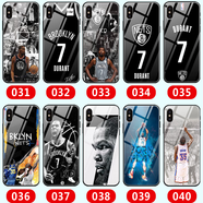 WENYAFF 華為榮耀X60GT手機殼GTpro液態(tài)硅膠榮耀powe軟殼暢享80全包play9C防摔mate70pro+卡通動(dòng)漫保護套 NBA籃網(wǎng)-杜蘭特-布魯克林 玻璃殼(高清彩繪)-下單留言機型+圖片編號