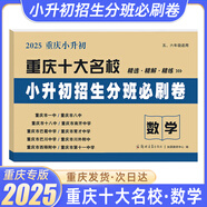 【重慶發(fā)貨 贈(zèng)視頻講解】2026百校聯(lián)盟重慶十大名校小升初七龍珠奧數(shù)題真題卷分班必刷卷重點(diǎn)名校招生入學(xué)分班考試真卷小學(xué)數(shù)學(xué)語(yǔ)文英語(yǔ)人教五六年級(jí)沖刺名校分類刷題試卷小學(xué)生閱讀階梯訓(xùn)練總復(fù)習(xí)2026 重慶