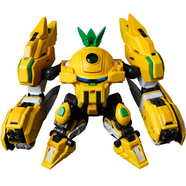 壹理創(chuàng  )玩 果寶特攻 拼裝模型玩具 14cm 菠蘿戰寶（帶特典）