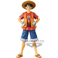 萬代（BANDAI） 眼鏡廠 DXF 海賊王2 手辦模型玩具 15cm DXF 路飛RED