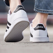 阿迪達斯（adidas）休閑鞋男鞋女鞋2025秋冬季新款運動(dòng)低幫舒適百搭情侶款鞋透氣板鞋 F36392百搭白色 42.5