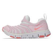 耐克（NIKE）毛毛蟲大童小童鞋子25新款透氣輕便軟底運(yùn)動(dòng)鞋一腳穿休閑鞋跑步鞋 343738-100 32 /1Y/腳長(zhǎng)19.5cm