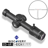 DISCOVERY發(fā)現(xiàn)者ED-AR-1-6X24IR前置BDC分化30管徑進(jìn)口ED玻璃馬蹄數(shù)字分化 ED-AR 1-6X24IR 馬蹄數(shù)字分化 20MM夾具
