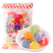 松屋獲獎的糖果零食松屋制菓雪花球形什錦水果硬糖200g喜糖 200g 水果味糖果【約20?！?
                                         title=