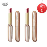 藍(lán)秀（LANSHOW）藍(lán)秀新品細(xì)管保濕滋潤(rùn)女生口紅唇膏啞光水潤(rùn)紅棕色豆沙正紅色官方 新品LL202豆沙色2支